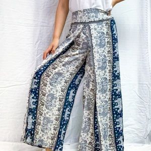 flowy comfy wrap pants